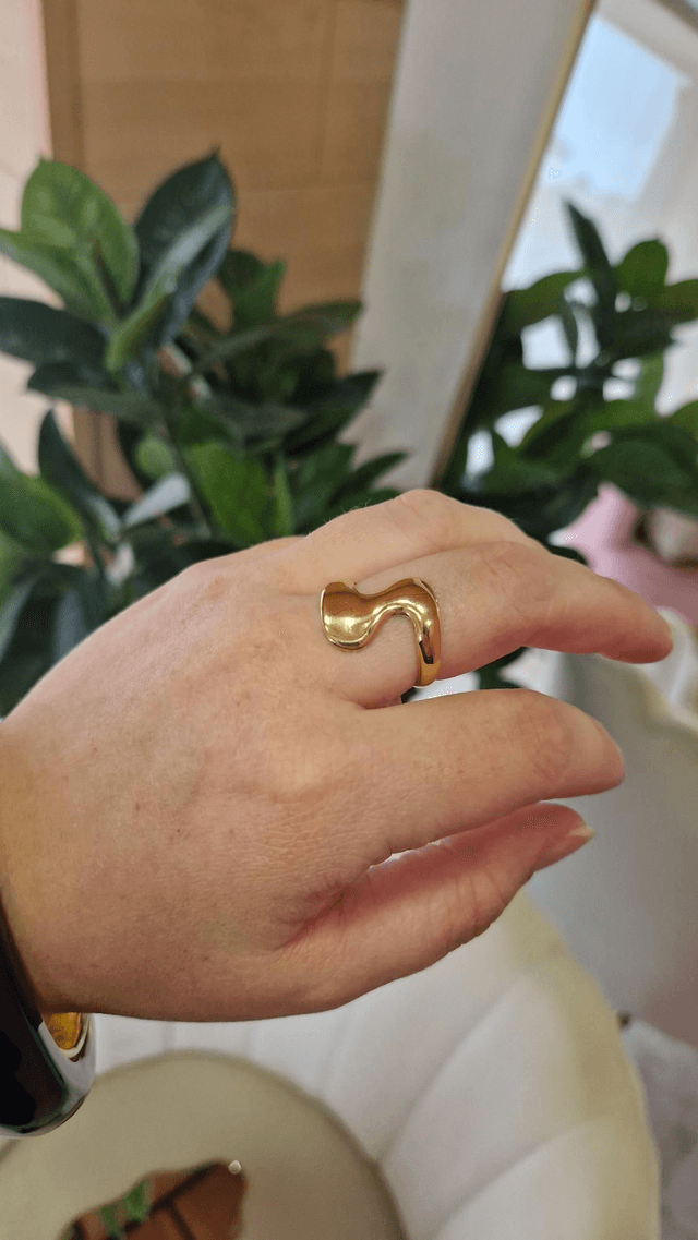 Bague Selma doré