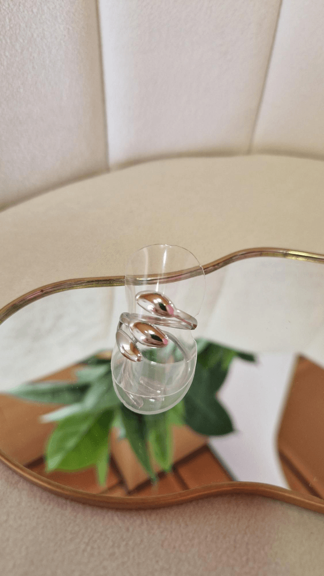 Bague Amaya argenté