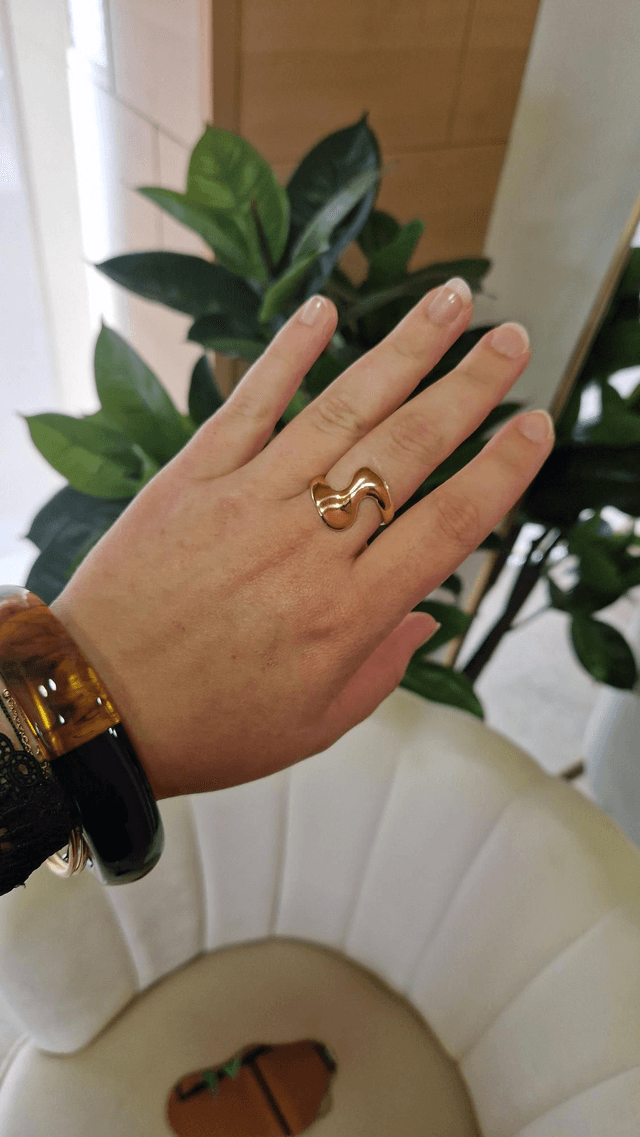 Bague Selma doré
