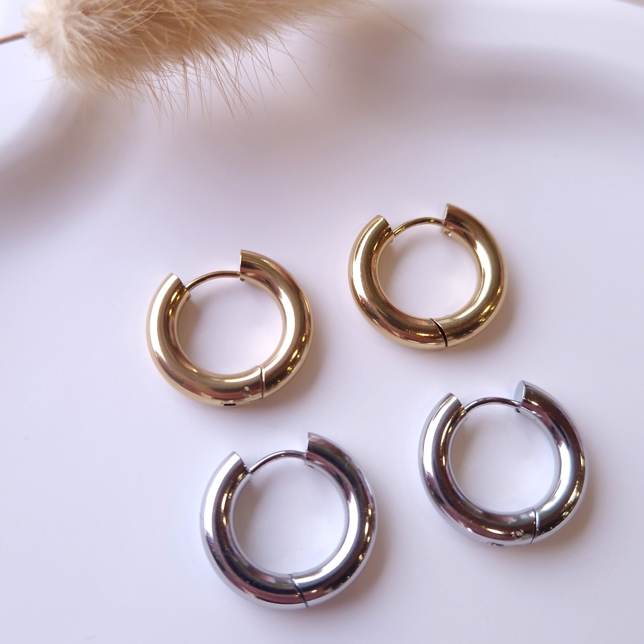 boucles d'oreilles femme créoles basic intemporel