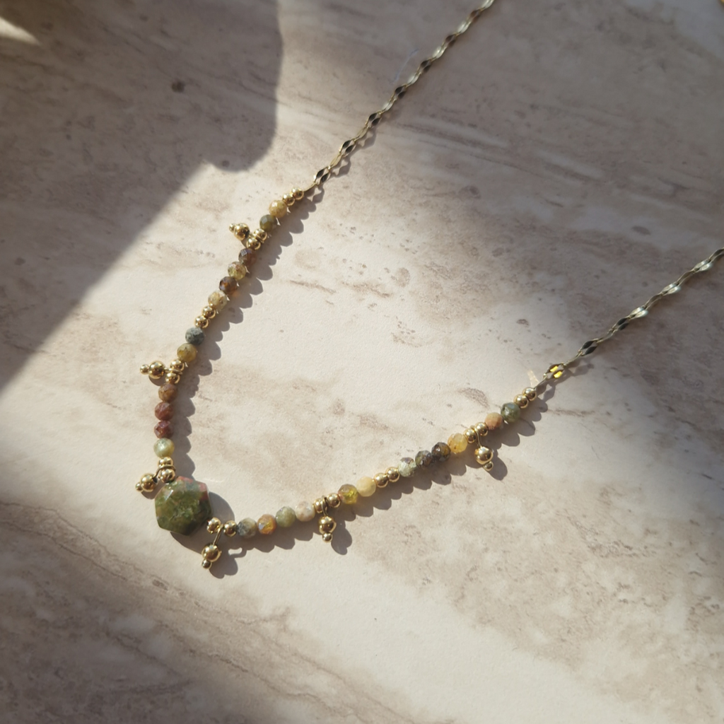 Collier Isée Vert