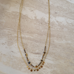 Collier Isaure marron