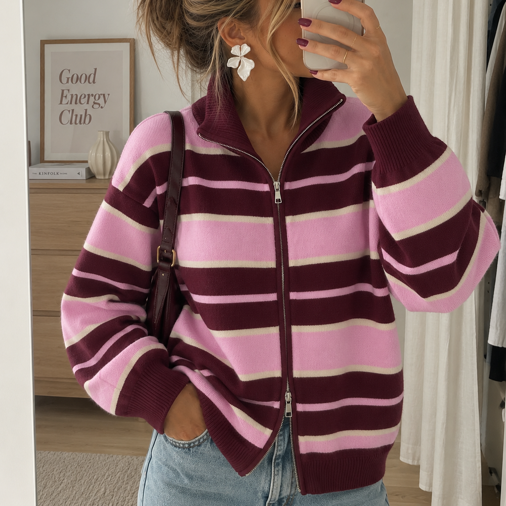 Gilet zippé Manon