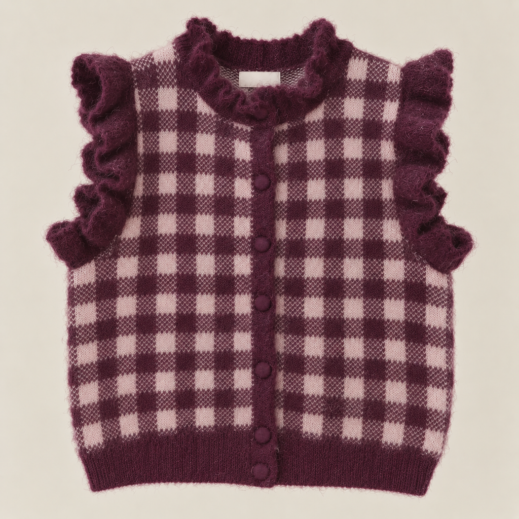 Gilet Carline Prune