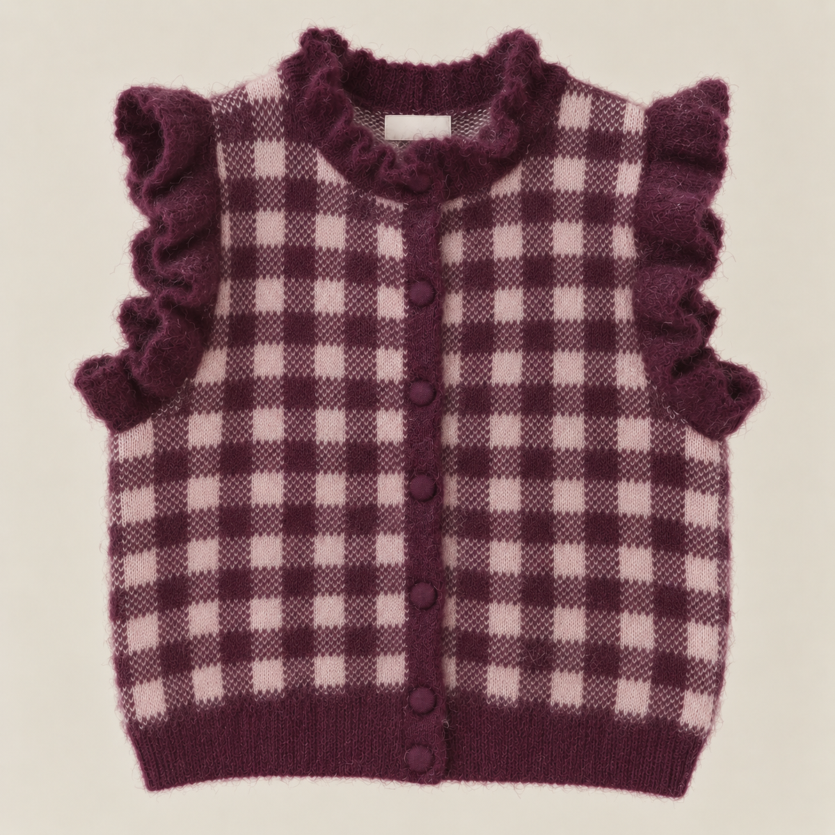 Gilet Carline Prune