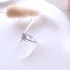 bague femme hypoallergénique bijou fin résistant à l'eau 