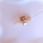 bague réglable devant résistant à l'eau acier inoxydable femme