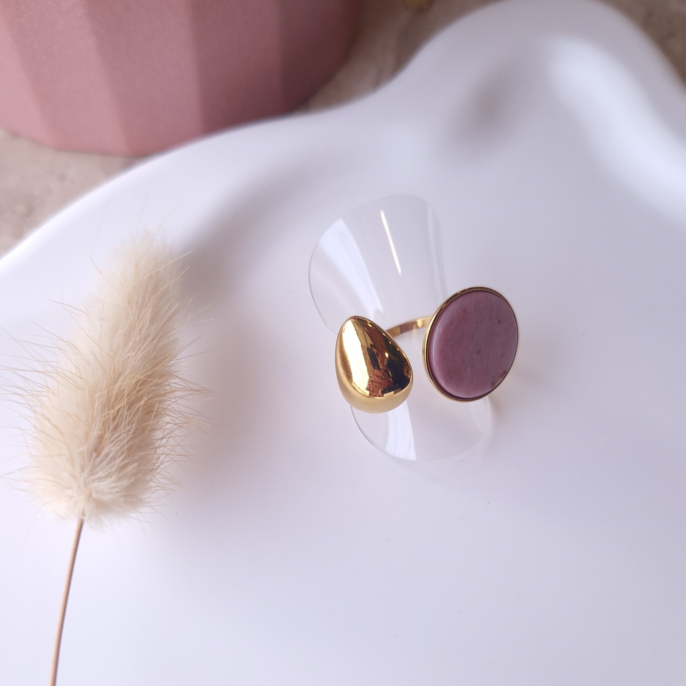 bague femme réglable par devant hypoallergénique