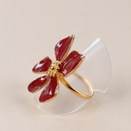 Bague Flora Bordeaux