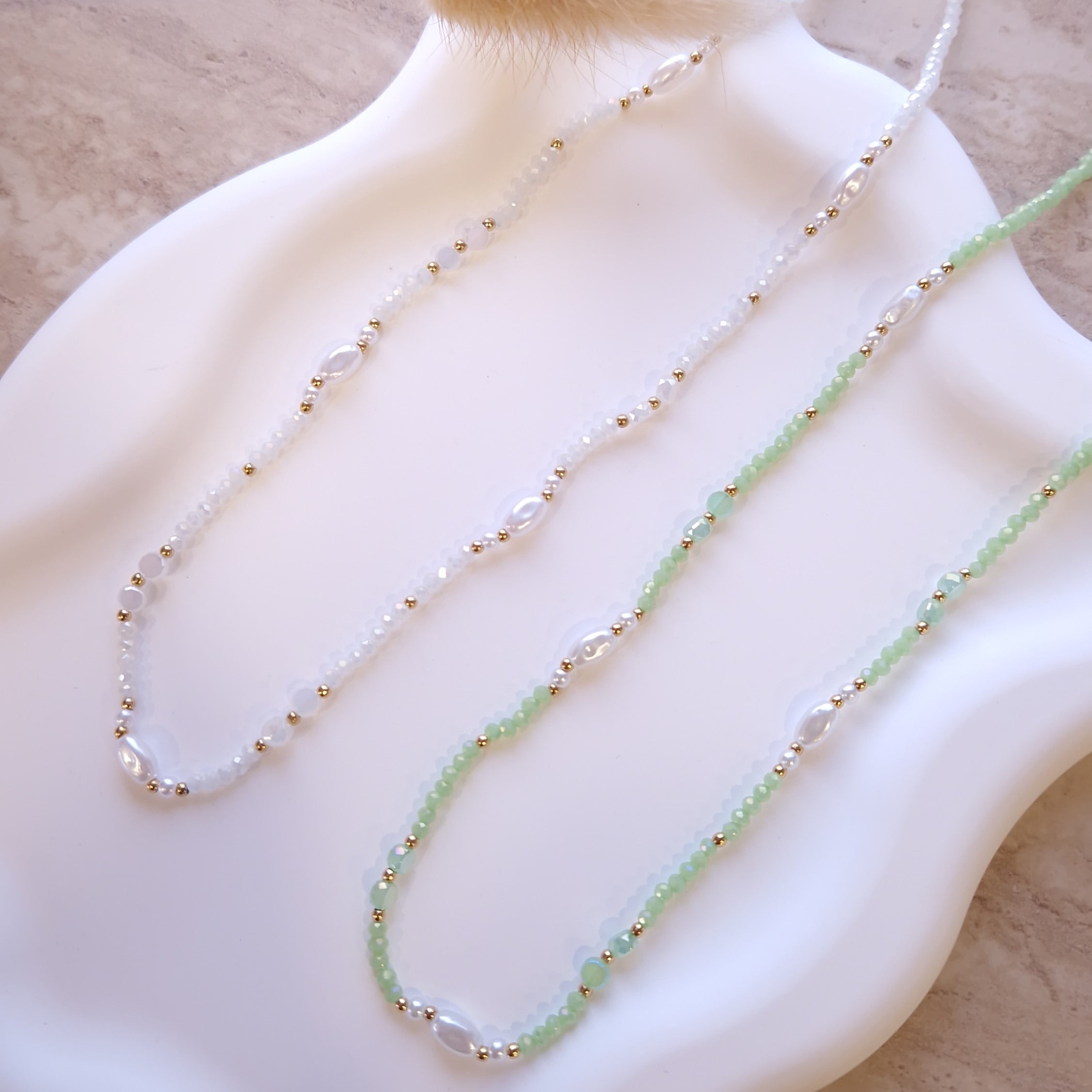 ras du cou femme collier perles summer 