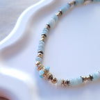 Collier Giulia Bleu