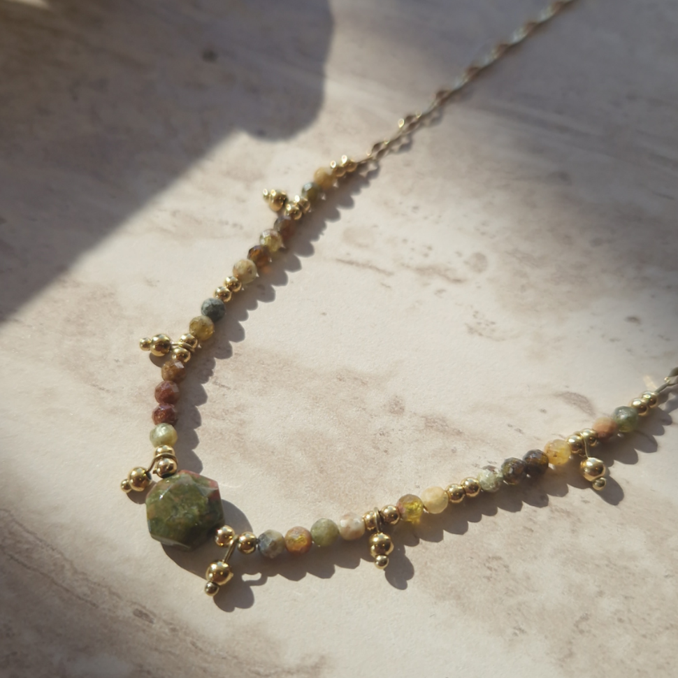 Collier Isée Vert
