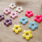 pampilles interchangeables petites fleurs femme boucles d'oreilles personnalisables